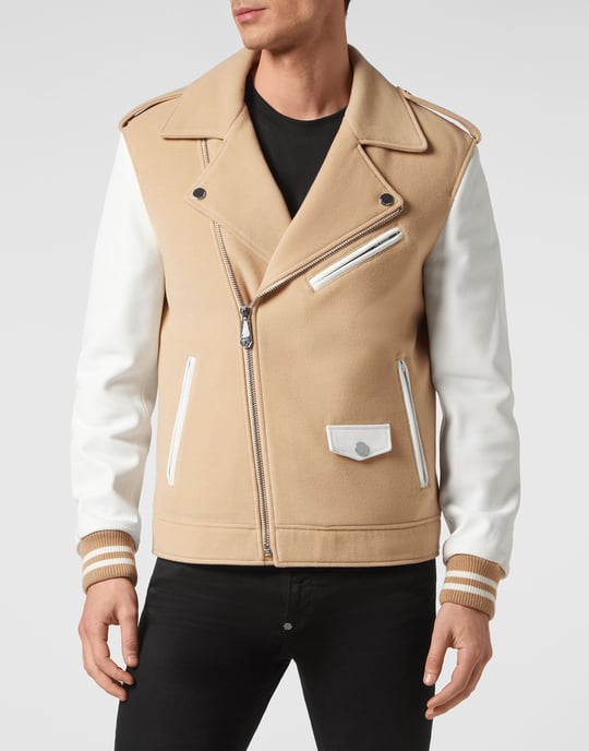 Leder Biker-Jacke - Image 2
