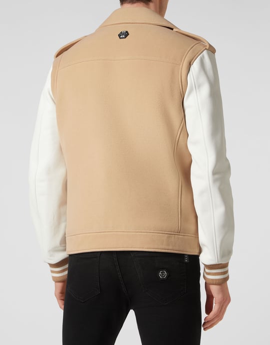 Leder Biker-Jacke - Image 3