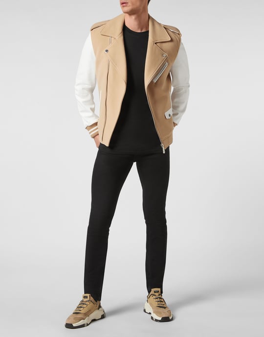 Leder Biker-Jacke - Image 4