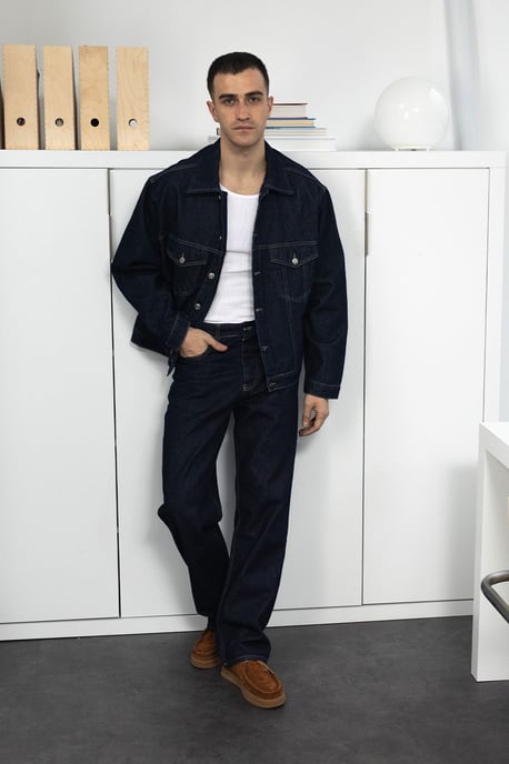 Jeansjacke mit Taschen - Image 4