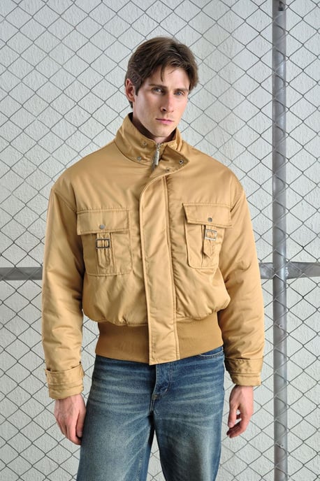 Taschen-Detaillierte Jacke mit Reißverschluss - Image 3