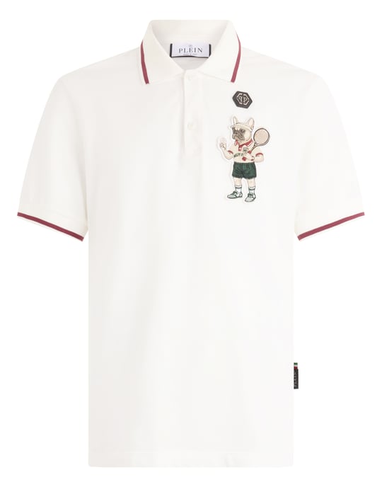 Polo T-Shirt New York Tennis Patch - Image 1