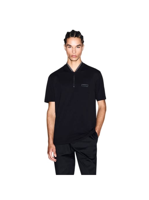 Armani Exchange Herren-Polohemd mit Signature-Design - Image 1