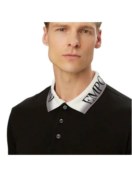 Emporio Armani Herren-Polohemd mit Signature-Design - Image 3