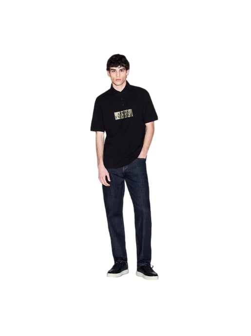 Armani Exchange Herren-Polohemd mit Aufnäher - Image 2