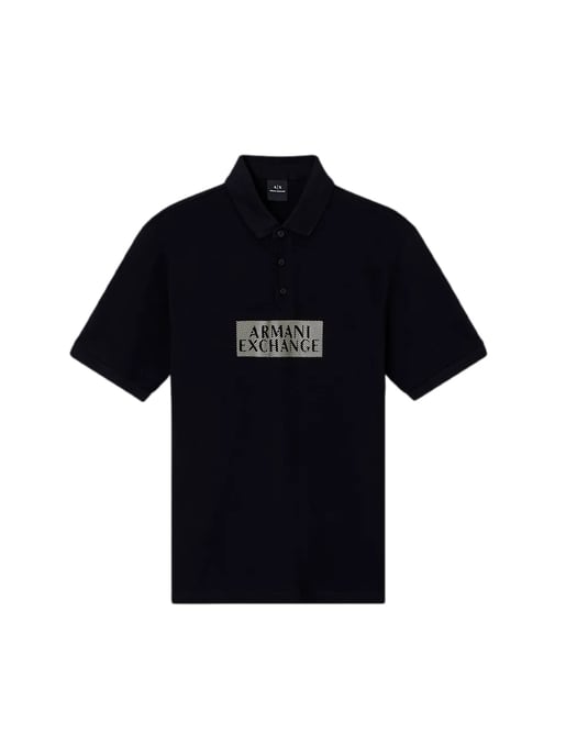 Armani Exchange Herren-Polohemd mit Aufnäher - Image 4