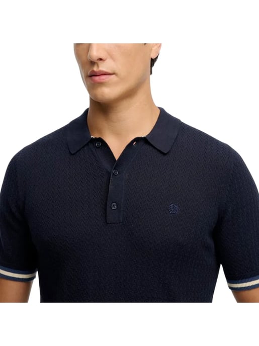 Superdry Herren Essential Strick-Polohemd - Image 4