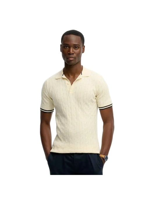 Superdry Herren-Strickpolohemd - Image 1