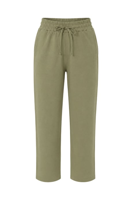 Ärmelloses Vest und weit geschnittene Hosen Set - Image 5