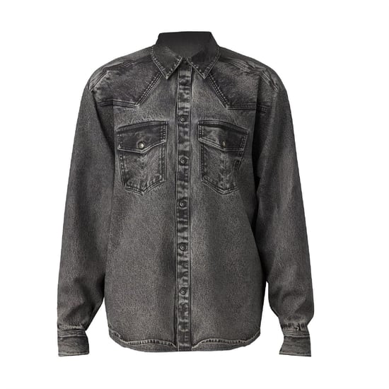 Diesel - "Gils" Hemd für Herren, Denim (Schwarz/Grau) - Image 2