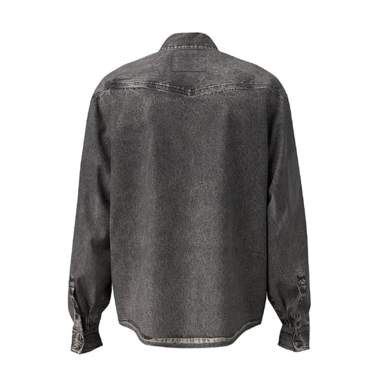 Diesel - "Gils" Hemd für Herren, Denim (Schwarz/Grau) - Image 3