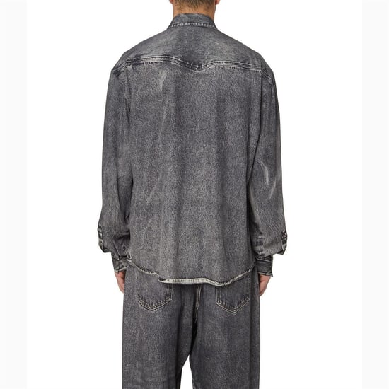 Diesel - "Gils" Hemd für Herren, Denim (Schwarz/Grau) - Image 5