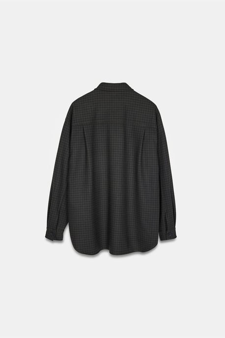 Oversized Langarm-Mikromusterhemd - Image 6