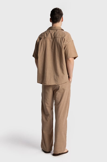 Herren Relaxed Fit Kurzarmhemd - Image 4
