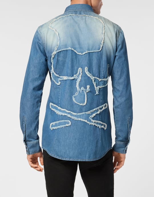 Jeanshemd Skull&Bones - Image 5
