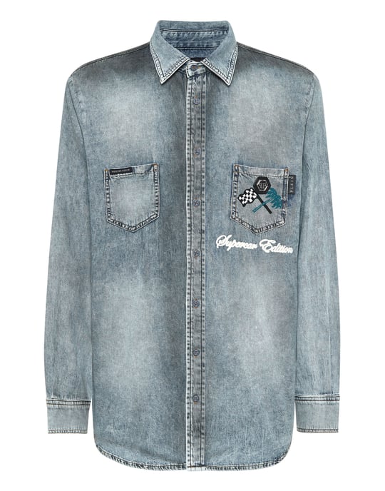 Jeanshemd Racing - Image 1