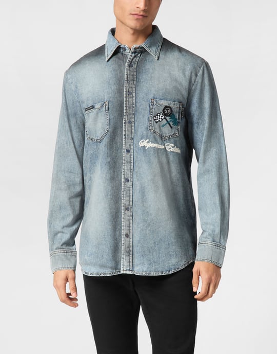 Jeanshemd Racing - Image 2