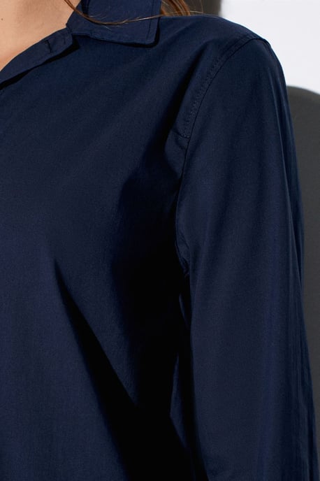 Damen Shirt mit ausgeschnittenem Muster aus festem Stoff - Image 4