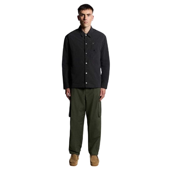 Lyle & Scott - Hemdjacke für Herren, leger (Schwarz) - Image 1