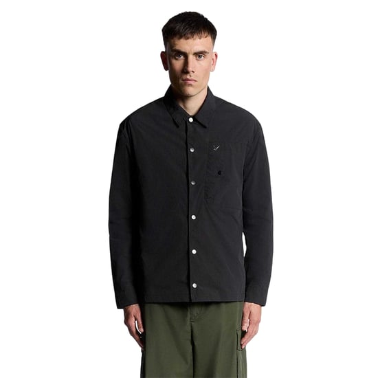 Lyle & Scott - Hemdjacke für Herren, leger (Schwarz) - Image 2