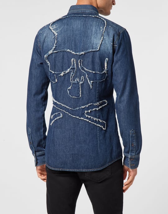 Jeanshemd Skull&Bones - Image 4