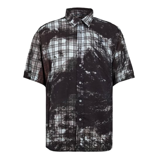 Diesel - "Globe" Hemd für Herren, kurzärmlig (Schwarz) - Image 2