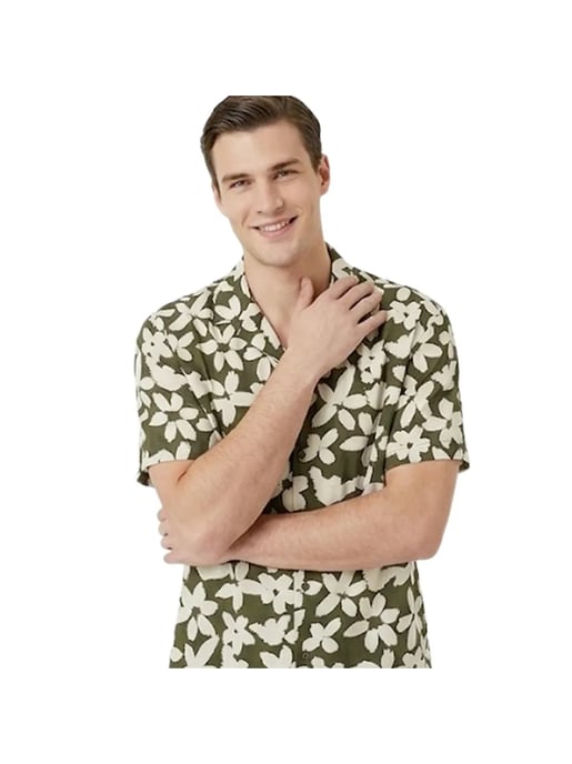 Emporio Armani Herrenhemd mit Blumenmuster - Image 3