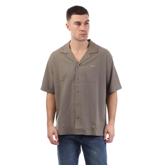 Boss - Hemd für Herren, Jerseyware (Beige) - Image 2