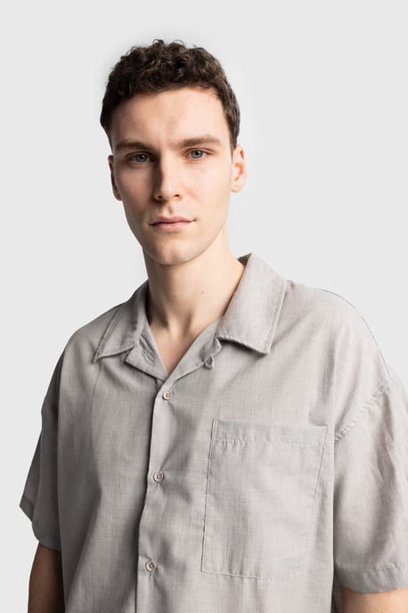 Herren Relaxed Fit Kurzarmhemd - Image 2
