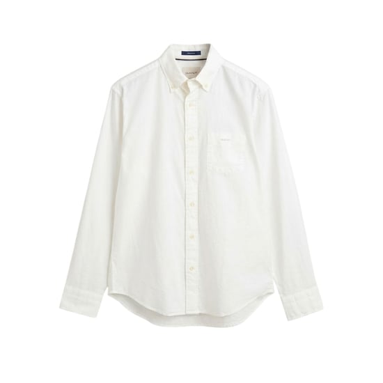 Gant - "Fit Archive" Button-Down-Hemd für Herren (Cremefarbe) - Image 2
