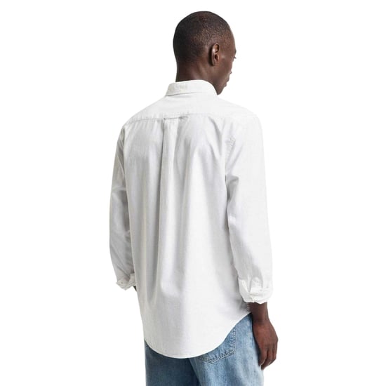 Gant - "Fit Archive" Button-Down-Hemd für Herren (Cremefarbe) - Image 3