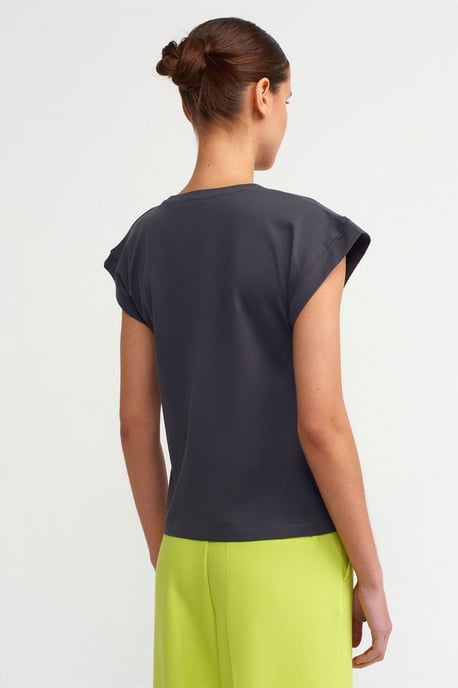 Damen Baumwoll Rundhals T-Shirt - Image 2