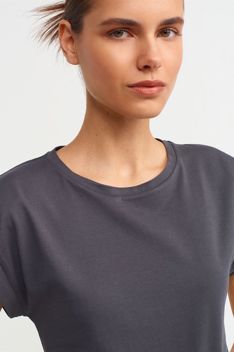Damen Baumwoll Rundhals T-Shirt - Image 4