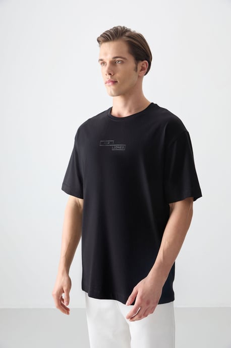 Übergroßes bedrucktes Baumwoll-T-Shirt - Image 2