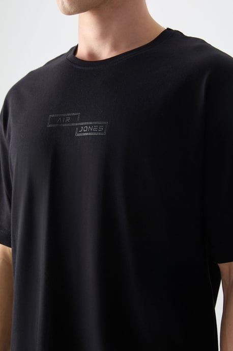 Übergroßes bedrucktes Baumwoll-T-Shirt - Image 3