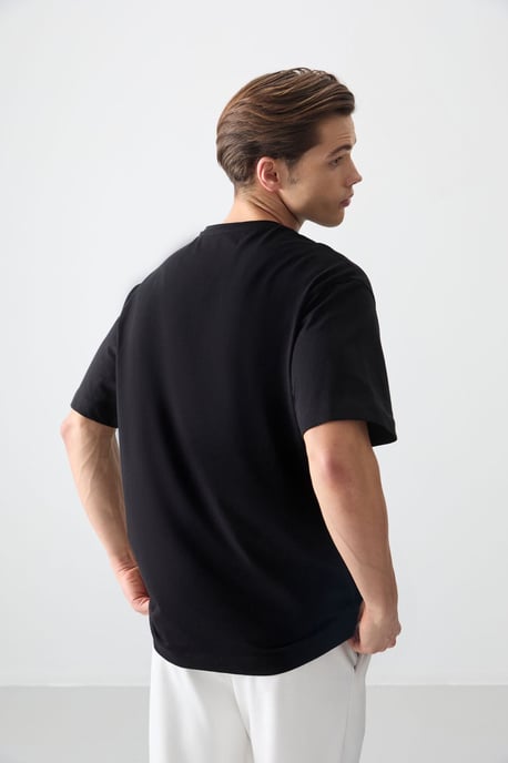 Übergroßes bedrucktes Baumwoll-T-Shirt - Image 5