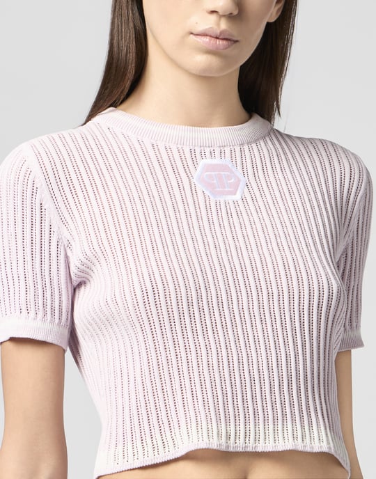 Knitted Sexy Pure Fit T-Shirt - Image 3