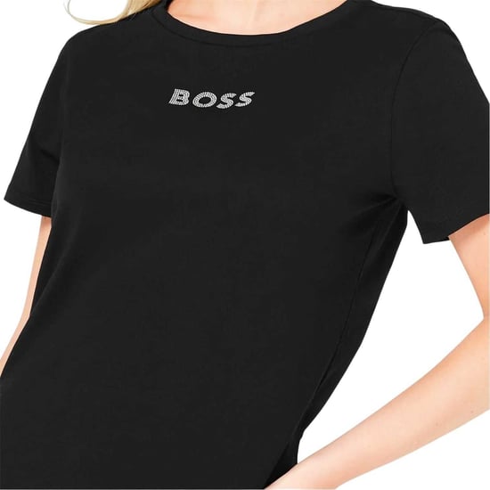 Hugo Boss - T-Shirt für Damen, Logo (Schwarz) - Image 3