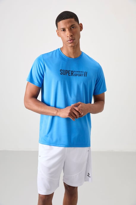 Herren T-Shirt mit Druck und Rundhalsausschnitt - Image 1