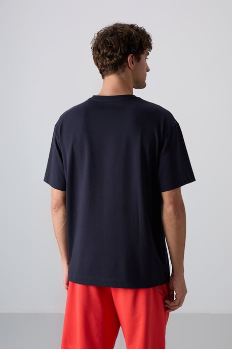 Übergrößen Baumwoll-Polyester Rundhalsausschnitt T-Shirt - Image 5