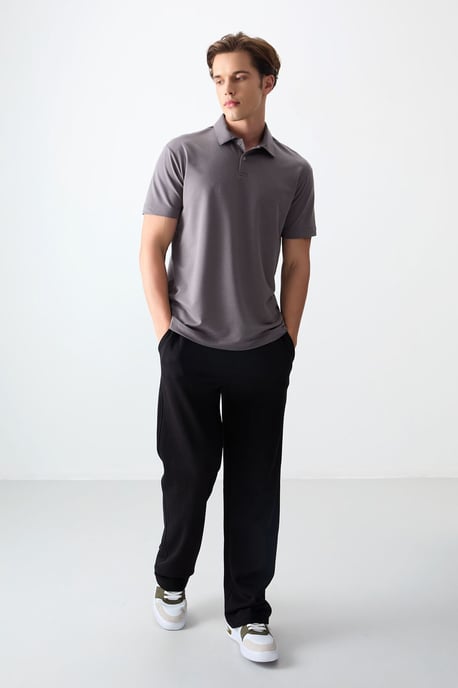 Oversized Polo-Kragen T-Shirt - Image 3