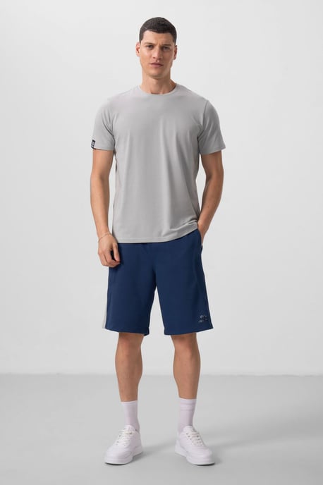 Herren Baumwoll-Elastan Rundhals T-Shirt - Image 3