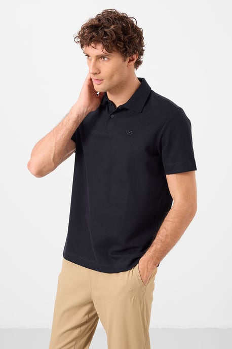 Herren-Polohemd aus Baumwollmischung - Image 2