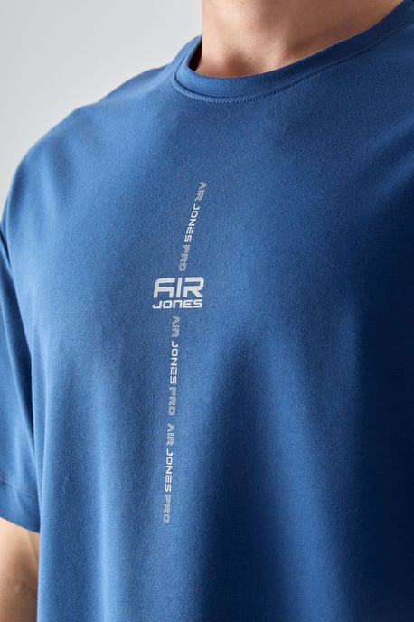 Übergröße Bedrucktes Rundhals-T-Shirt - Image 2