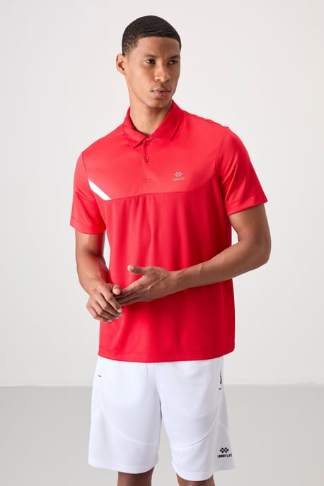 Herren Polo-Kragen Kurzarm T-Shirt - Image 1