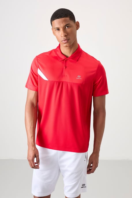 Herren Polo-Kragen Kurzarm T-Shirt - Image 4