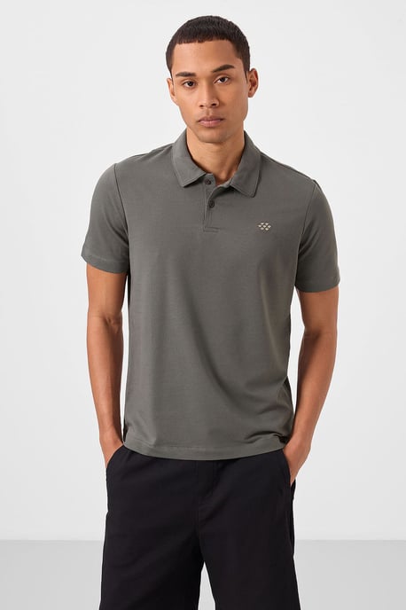 Herren-Polohemd aus Baumwollmischung - Image 2