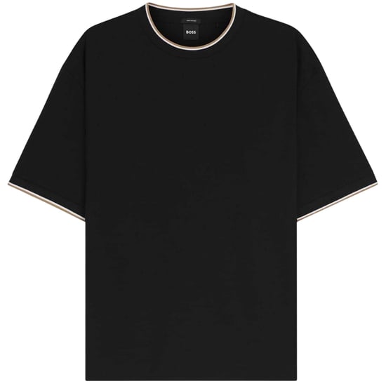 Boss - T-Shirt für Herren, gewebter Stoff (Schwarz) - Image 1