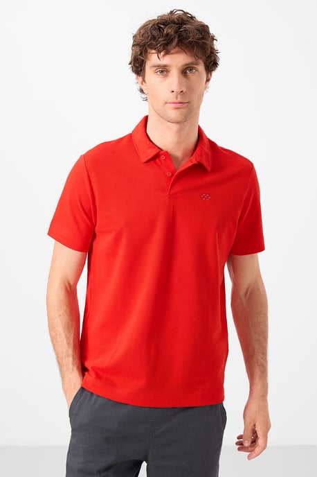 Herren Baumwoll-Elastan Polo-Shirt - Image 4