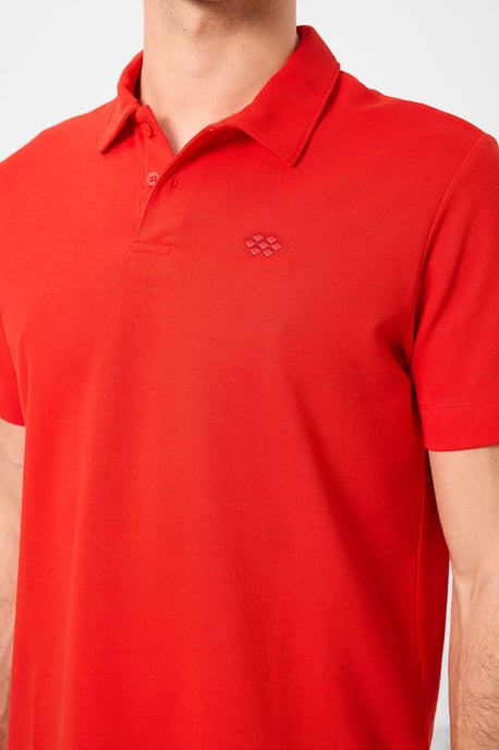 Herren Baumwoll-Elastan Polo-Shirt - Image 5